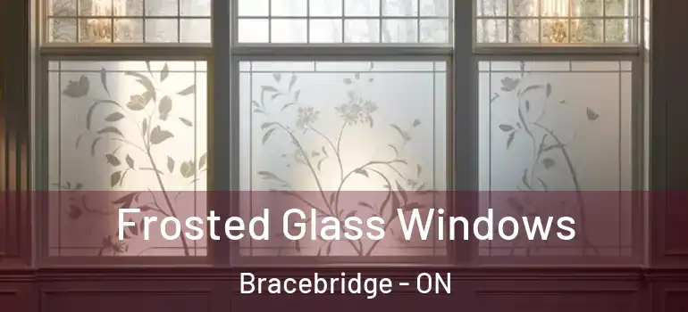  Frosted Glass Windows Bracebridge - ON