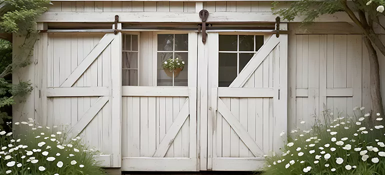 Rear Barn Door Repair in Bracebridge, ON