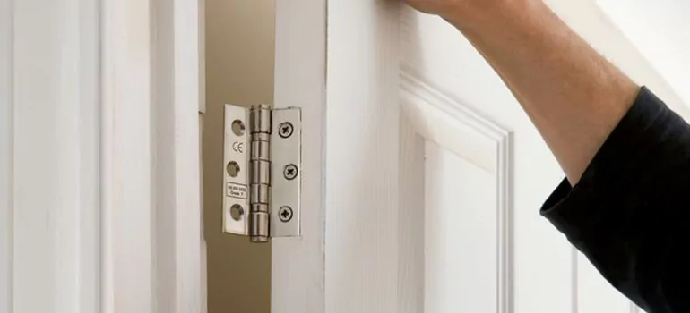 Bathroom Stall Door Hinge Repair in Bracebridge, ON