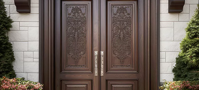 Double Front Doors in Bracebridge, ON