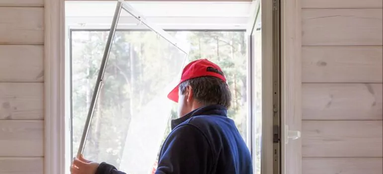 Expandable Window Screen Installation in Bracebridge, ON