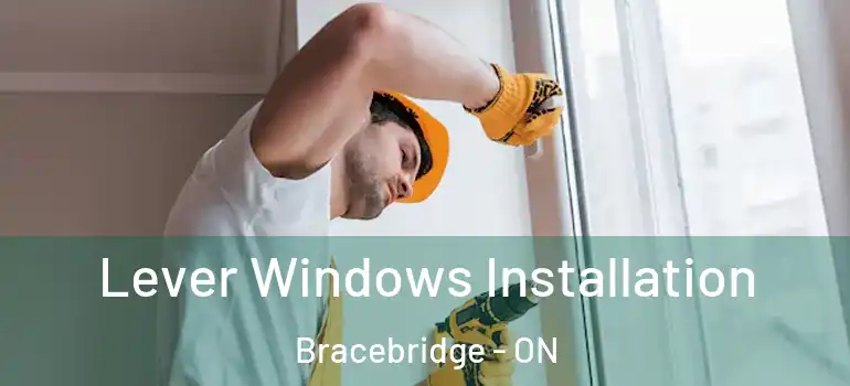  Lever Windows Installation Bracebridge - ON