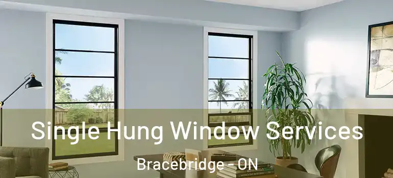  Single Hung Window Services Bracebridge - ON